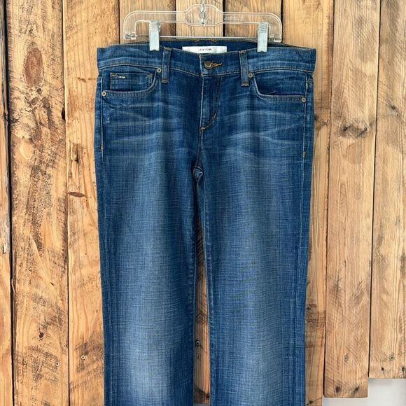 Joe’s Jeans Provocateur Candice Blue Faded Wash Straight Leg Bootcut Size 26 - Picture 3 of 16